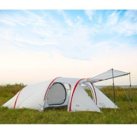 Static Nebula Layer  Light 3 Person Tunnel Tent Outdoor Mountaineering Camping