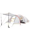 Static Nebula Layer  Light 3 Person Tunnel Tent Outdoor Mountaineering Camping