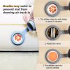 4inch Self-Inflating Sleeping Pad for Camping, Outdoor Large 80'x30' Thick Memory Foam Pads Portable 4 Season Camping Mattress for Tents Car Hiking S